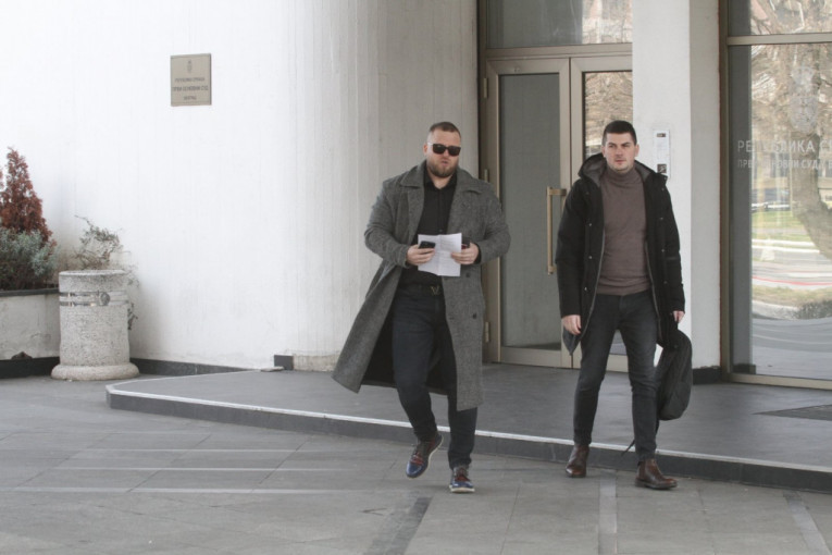 Rade Lazić na suđenju sa Kristijanom Golubovićem