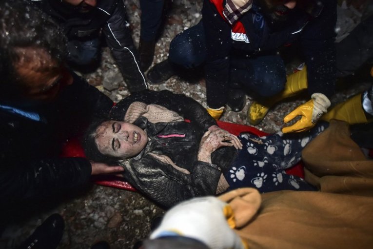 Povređena ženska osoba