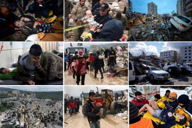 STRAH, TUGA , UŽAS I HAVARIJA: Ovo je 30 najpotresnijih fotografija nakon razornog zemljotresa u Turskoj