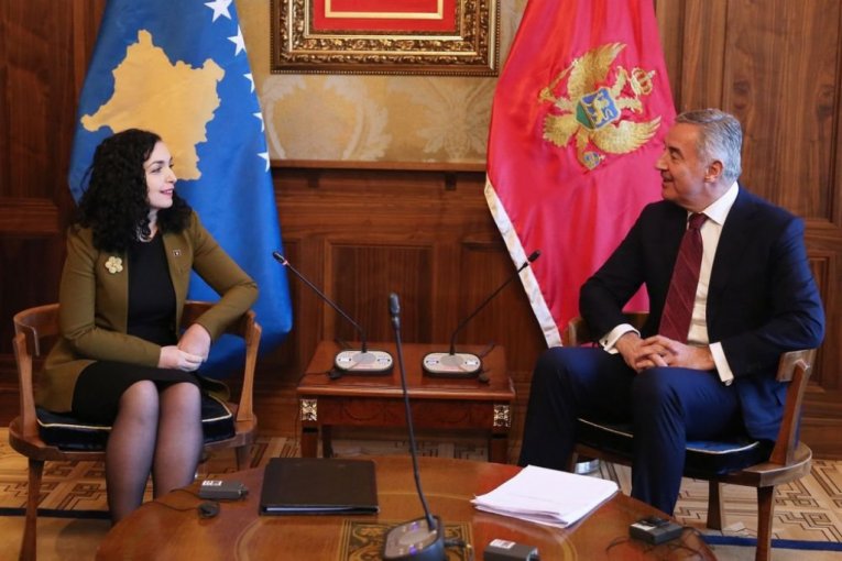 Sastanak Vjose Osmani i Mila Đukanovića