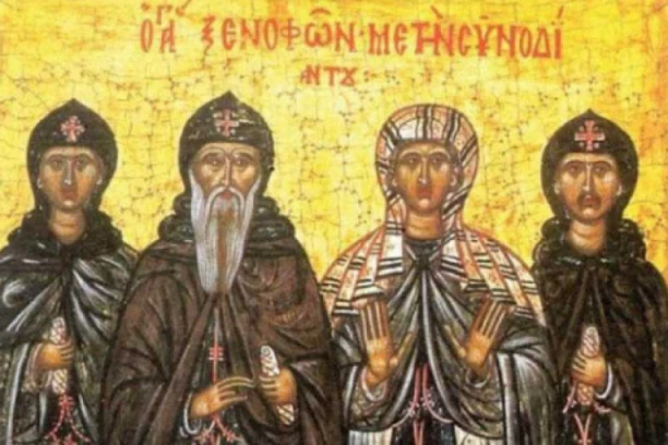 LJUBAV SE DANAS VRAĆA STOSTRUKO! Slavimo Prepodobne Ksenofonta i Mariju! DAN KOJI SVAKI HRIŠĆANIN TREBA DA PROVEDE SA PORODICOM!