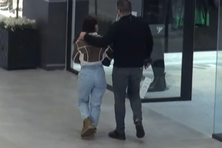 Aleksandra Mladenović uhvaćena sa novim dečkom Dušanom, koji je menadžer njenog bivšeg momka Uroša Živkovića