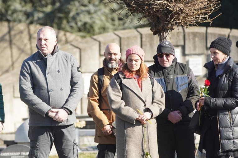 Glumci se okupili na Novom groblju
