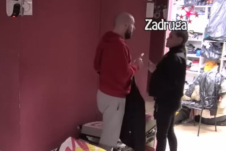 Zvezdan Slavnić i Ana Ćurčić svađa Zadruga 6