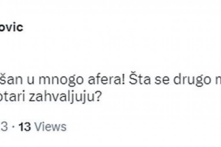 Komenar na aferu