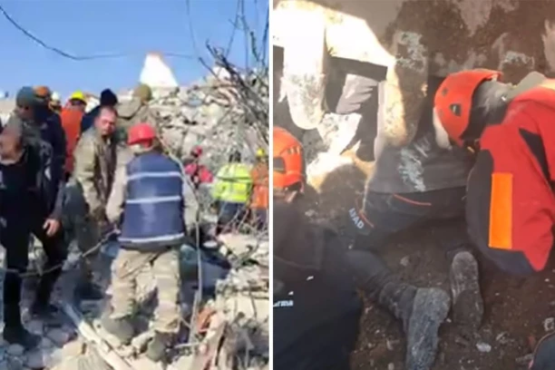 HEROJI! SPASIOCI IZ REPUBLIKE SRPSKE IZVUKLI IZ RUŠEVINA DEVOJČICU - ŽIVA JE: Dete staro deset godina izdržalo sve strahote zemljotresa (VIDEO)