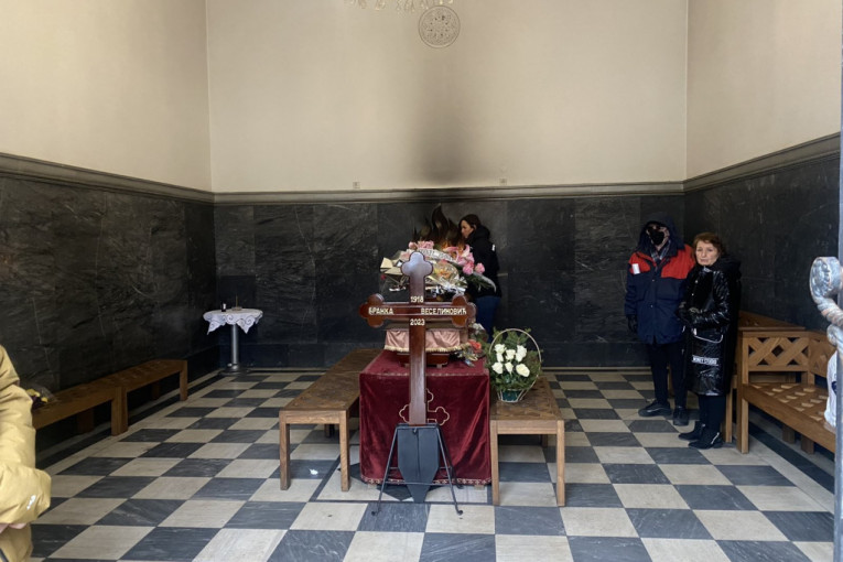 Sahrana Branke Veselinović u Aleji zaslužnih građana