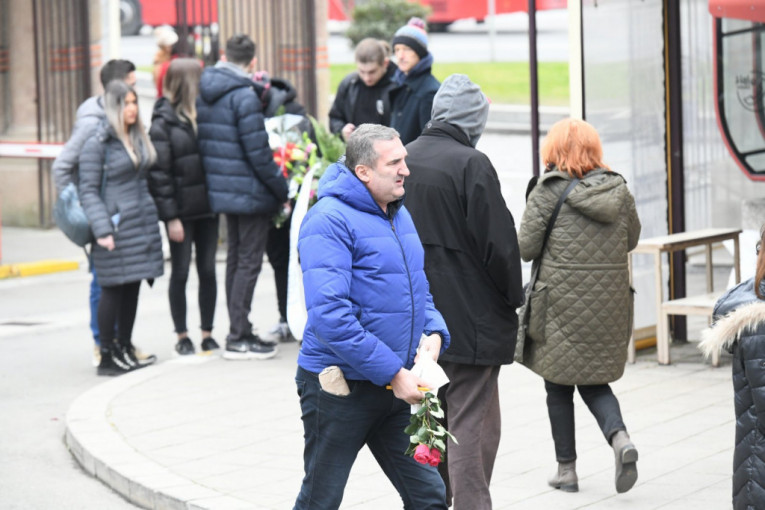 Aleja zaslužnih građana, sahrana Branke Veselinović