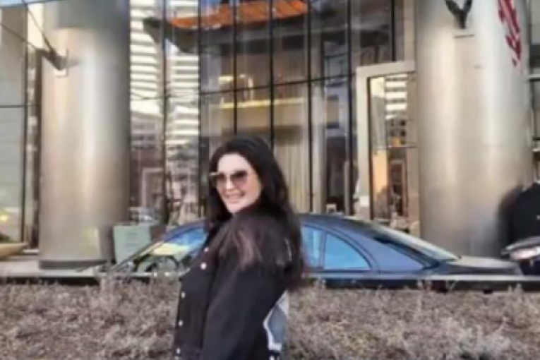 Dragana Mirković uživa u hotelu Donalda Trampa