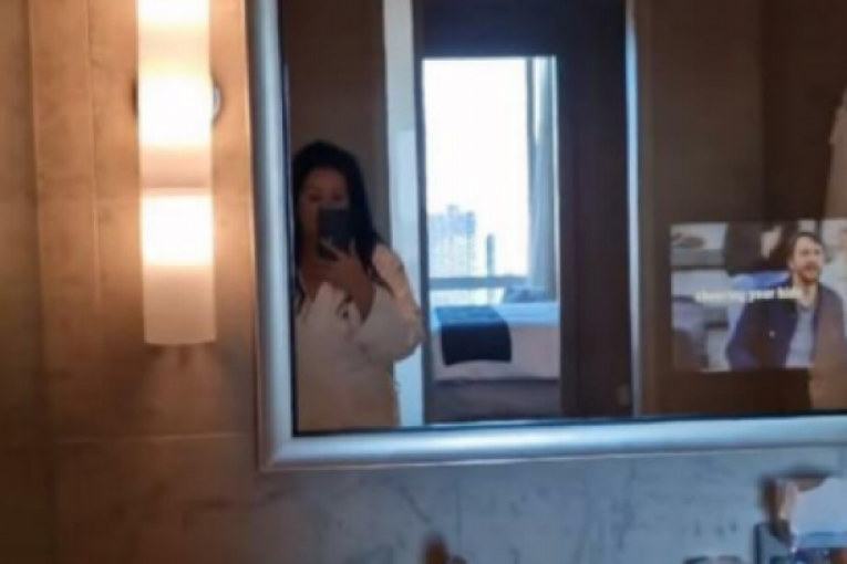 Dragana Mirković uživa u hotelu Donalda Trampa