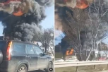 VELIKI POŽAR NA GALENICI: Dim se širi nad Beogradom (VIDEO)