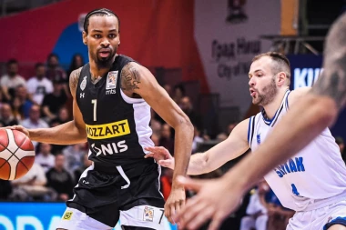 "PARNI VALJAK" PREGAZIO SPARTAK U NIŠU! Partizan se rutinski plasirao u polufinale KRK!