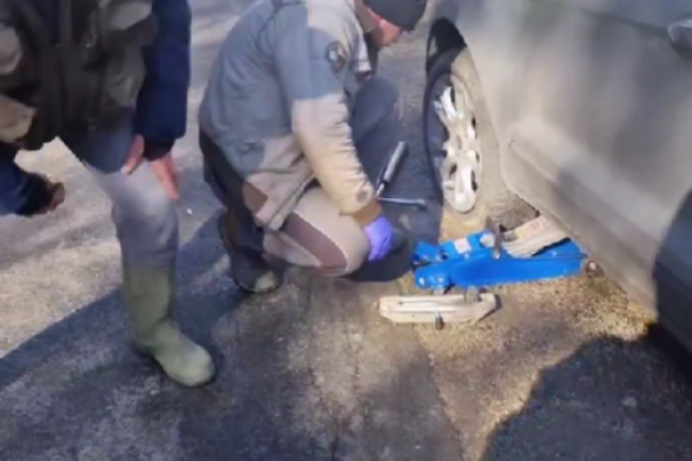 Milan Milošević doživeo nezgodu na putu