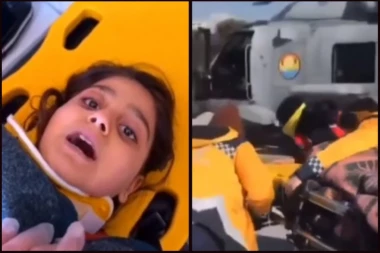 EVO ŠTA SU OVAJ OTAC I ĆERKA RADILI DOK SU U RUŠEVINAMA ČEKALI NA SPAS: Baka ležala mrtva u drugoj sobi (VIDEO)