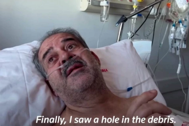 PIO SAM SVOJ URIN DA BIH PREŽIVEO: Turčin proveo 187 sati pod ruševinama, lekari misle da je pravo čudo što nije nastradao (VIDEO)