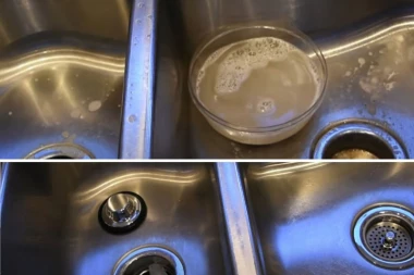 OVAKO SE ČISTI SUDOPERA ZA 10 MINUTA: Bilo da je zapušen odvod ili je samo prljava, jeftina smesa rešava sve probleme!