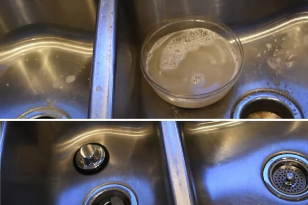 OVAKO SE ČISTI SUDOPERA ZA 10 MINUTA: Bilo da je zapušen odvod ili je samo prljava, jeftina smesa rešava sve probleme!