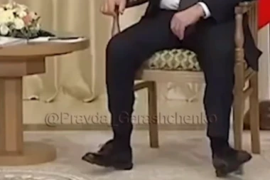 ŠTA SE DEŠAVA SA NOGAMA VLADIMIRA PUTINA? Snimak zapalio društvene mreže (VIDEO)