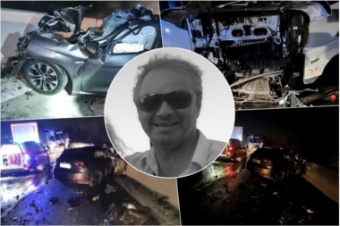 PRVE FOTOGRAFIJE SA LICA MESTA STRAVIČNE NESREĆE: Mladen Vidović poginuo, užasavajući prizor na putu gde se desila saobraćajka!