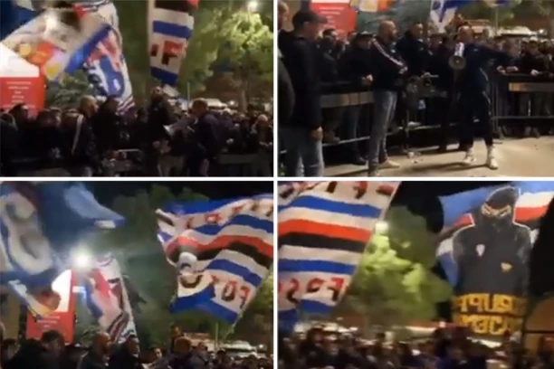 ĐENOVLJANI KAO DELIJE: Stanković uzeo MEGAFON i stao pred tifoze Sampdorije, OPŠTA LUDNICA posle šokantnog poraza! (VIDEO)