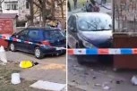 PRVI SNIMAK JEZIVE NESREĆE NA MIRIJEVU: Majka bila sa detetom u parku, kad je uleteo automobil, ljudi su vrištali i bežali (FOTO/VIDEO)