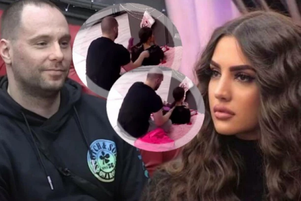 ZVEZDAN IZVODI RITUAL NAD ANĐELOM: Otkriveno zašto Slavnić češlja ljubavnicu, naježićete se kada budete videli! (VIDEO)