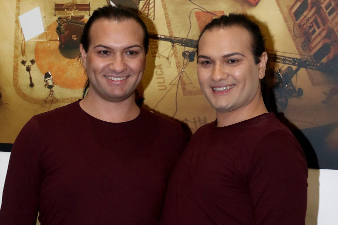 Mika i Giba Vasić nekada