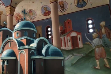 LAKOVERNE SMUTNJE I BRATOUBILAČKI SUKOB KOJI SE REŽIRA: Oglasila se Crkvena opština Rožaje povodom freski i napada na sveštenika Radojevića