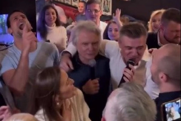 HIT SNIMAK "OBORIO" INTERNET! Legenda Partizana PECNULA ikonu Zvezde, Nole u TRANSU sve ispratio! (VIDEO)