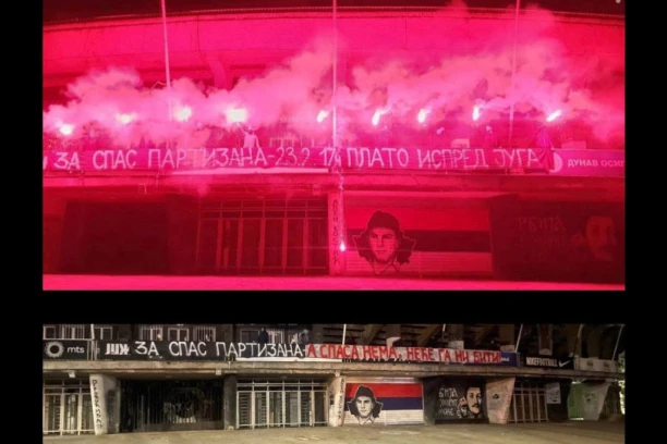 HAOS U HUMSKOJ! "Delije" UDARILE na navijače Partizana tamo gde ih NAJVIŠE BOLI!