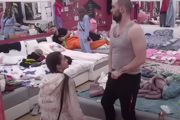 Anđela Đuričić i Zvezdan Slavnić pričaju u šiframa Zadruga 6