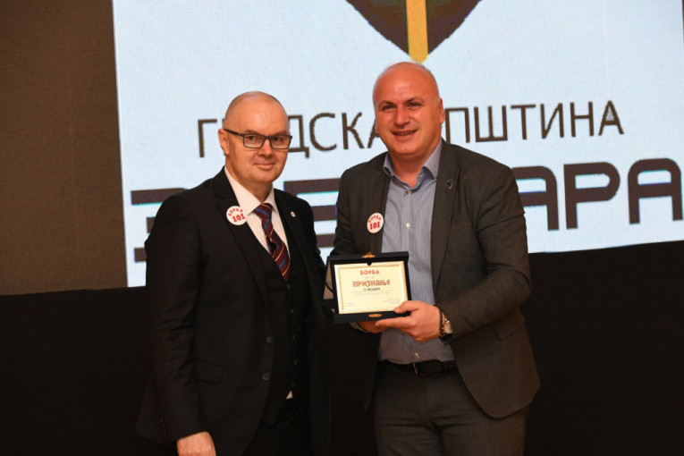 Borba dodelila priznanje opštini Zvezdara 