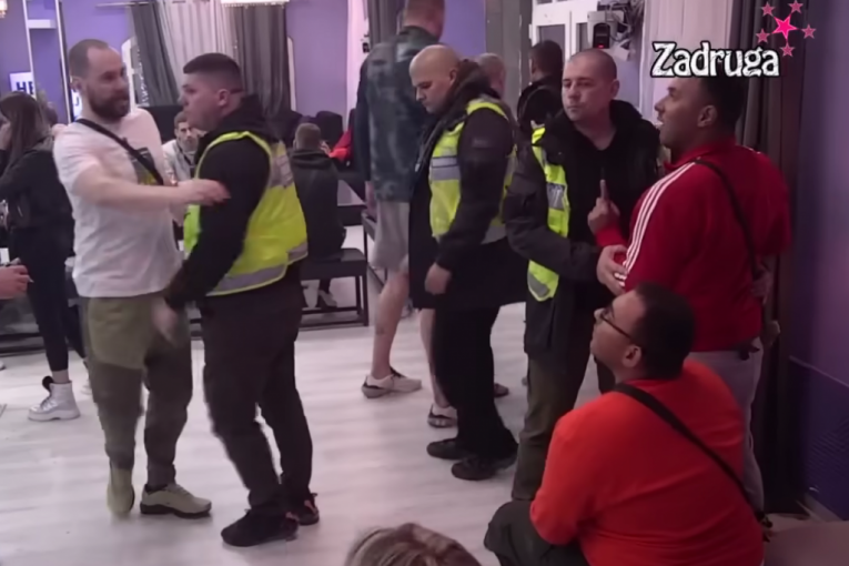 Zvezdan Slavnić i Neca i Peca Lazić žestoka svađa, obezbeđenje odmah reagovalo Zadruga 6