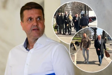 DANAS PRIPREMNO ROČIŠE ŠARIĆU I NJEGOVOJ GRUPI: Dejan Lazarević stigao ispred Specijale, u zagrljaj mu pao Miljkovićev advokat (FOTO/VIDEO)