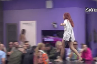 PREKID PROGRAMA NA PINKU ZBOG DRAME: Zadrugarka urlala iz petnih žila, pa skočila na sto! (VIDEO)