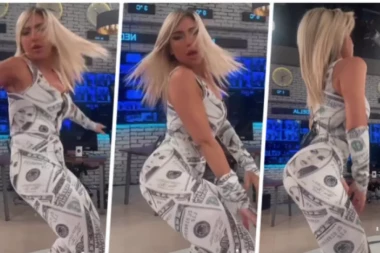 JOVANA JEREMIĆ OD MILION DOLARA, BEBO: oditeljka u jutarnjem se pojavila u šok izdanju, na novčanicama stoji njen lik, a tek šta radi kukovima!