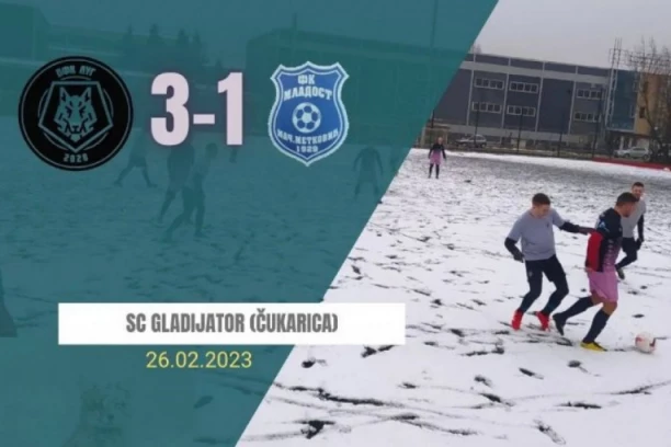 LISICAMA NI SNEG NE PREDSTAVLJA PROBLEM: OFK Lug 2020 slavio na "Gladijatoru"!