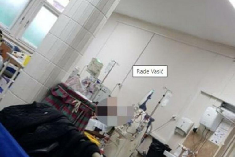 Rade Vasić u bolnici