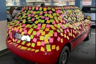 731 PORUKA ZA 731 DAN LJUBAVI! Pogledajte kakvo je iznenađenje jedna Beograđanka priredila svom dečku za godišnjicu veze! (FOTO)