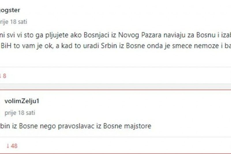 Poruke mržnje upućene Vladanu Kovačeviću