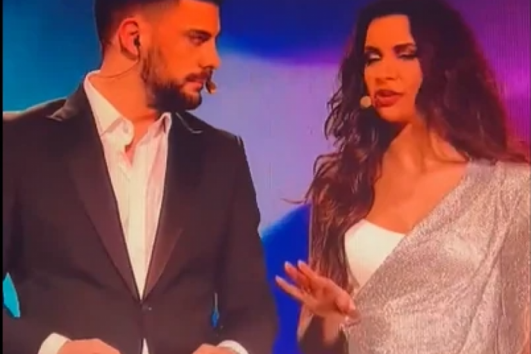 Milan Marić odmerava Draganu Kosjerinu na Pesmi za Evroviziju 2023