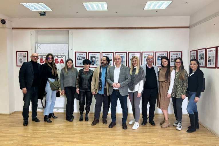 Ekipa časopisa Borbe