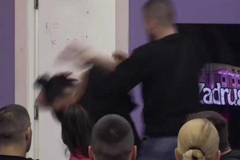 Maja Marinković udarila Bilala Brajlovića Zadruga 6 svađa