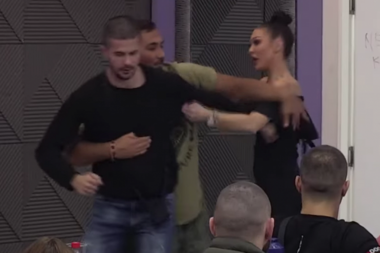 Maja Marinković udarila Bilala Brajlovića Zadruga 6 svađa