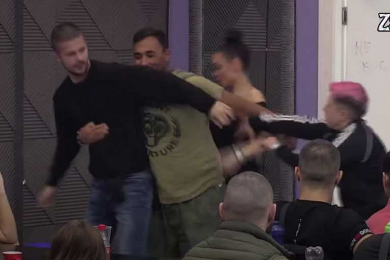 Maja Marinković udarila Bilala Brajlovića Zadruga 6 svađa