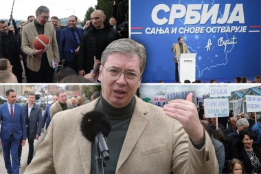 PREDSEDNIK VUČIĆ OBIŠAO PČINJSKI OKRUG: Razgovarao sa meštanima, čuo probleme, obećao ulaganja! Govorio i o ZSO i napadima opozicije