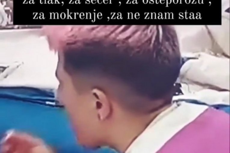 Jovana Tomić Matora guta tablete