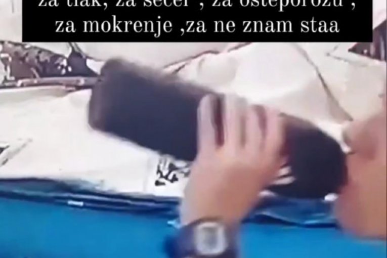 Jovana Tomić Matora guta tablete