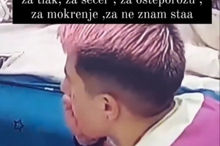 Jovana Tomić Matora guta tablete