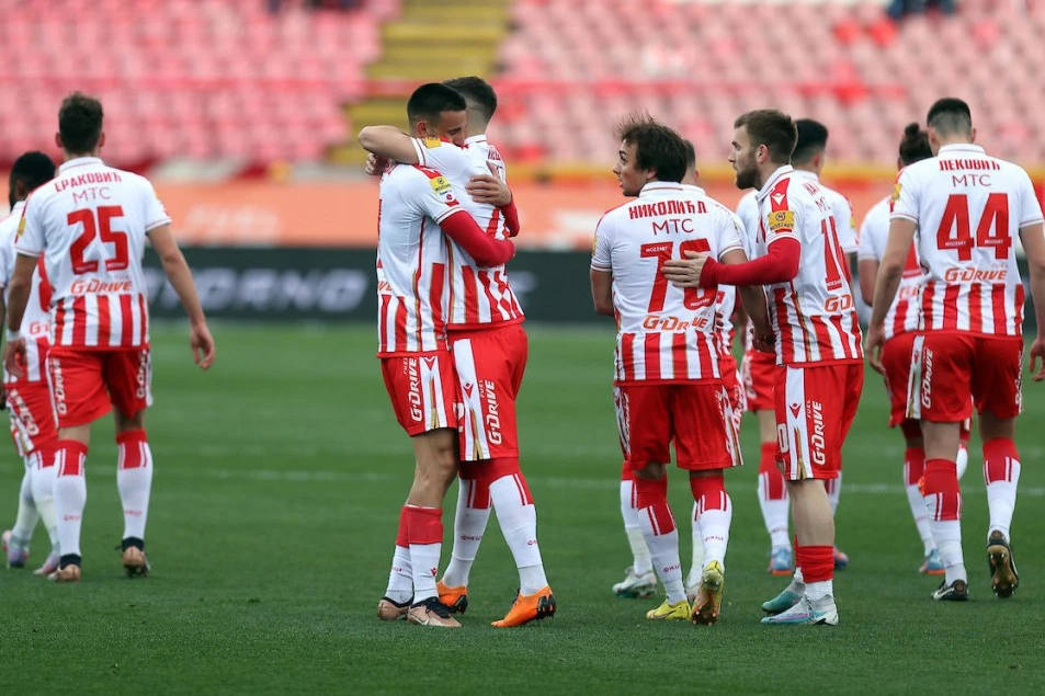 FK Crvena Zvezda Belgrad 2-1 FK Novi Pazar :: Videos 